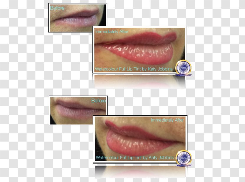 Lip Gloss Close-up - Tint Transparent PNG