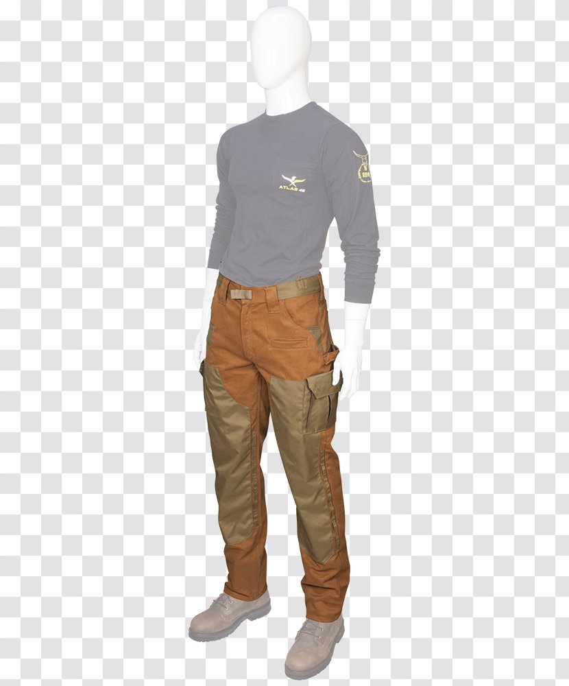 Jeans Pants T-shirt Denim Workwear - Standing Transparent PNG