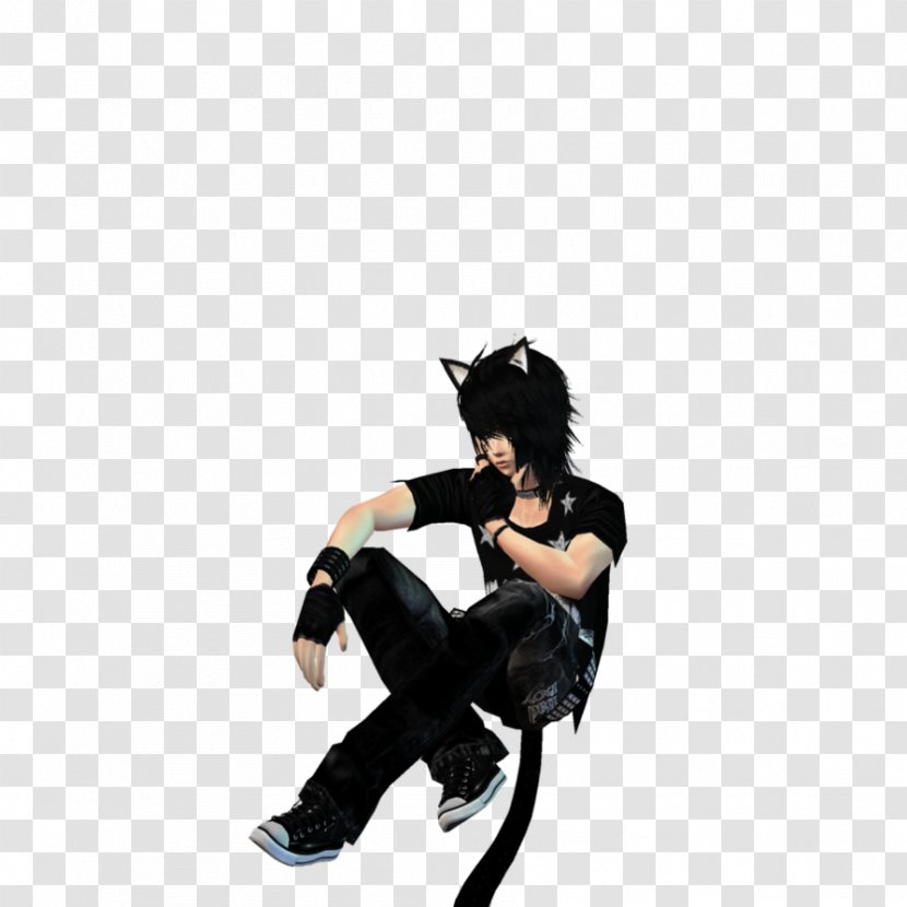 Black M - Joint - Emo Male Transparent PNG