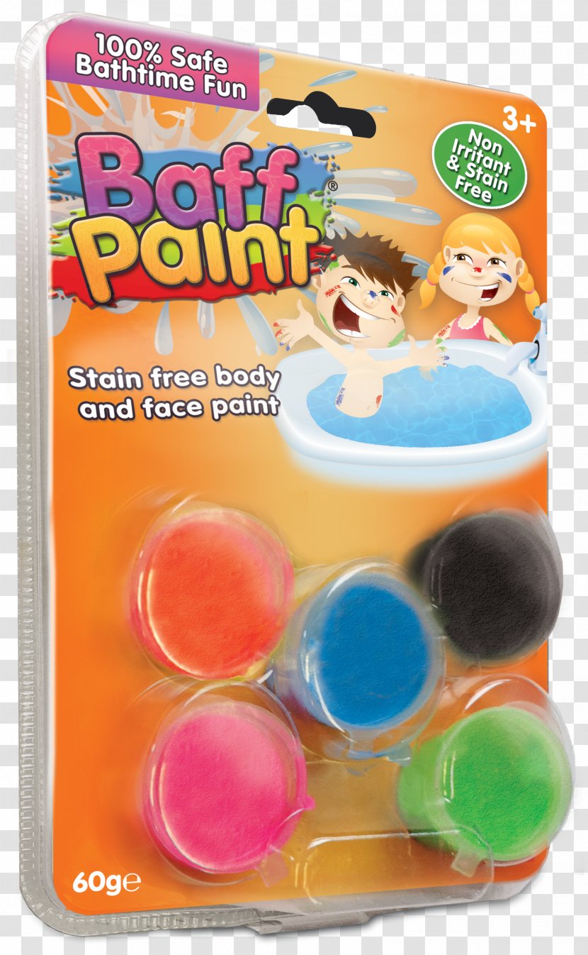 Toy Paint Child Color Orange - Infant Transparent PNG