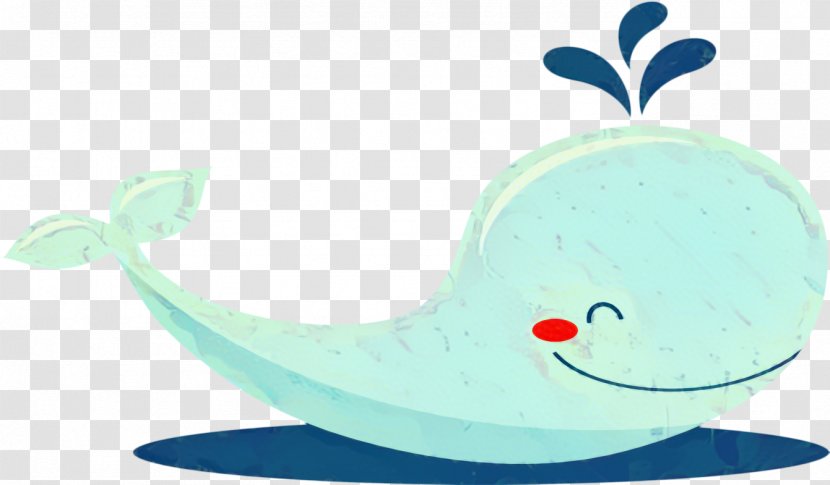 Whale Cartoon - Tail Blue Transparent PNG