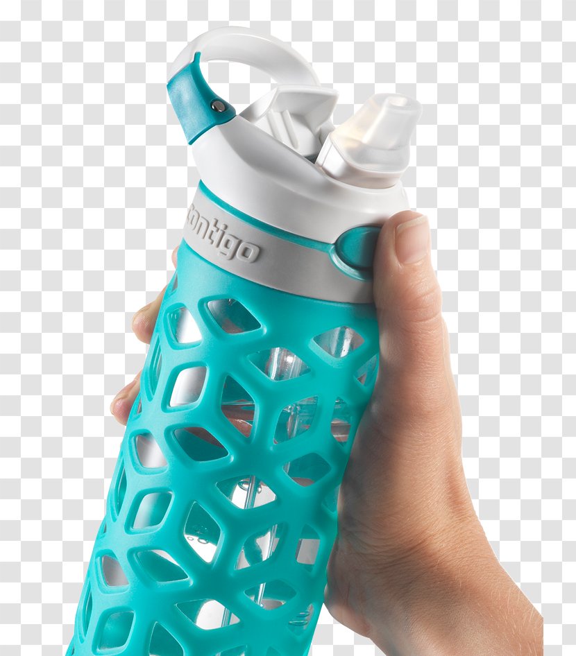 Water Bottles Glass Lid - Bottle Transparent PNG