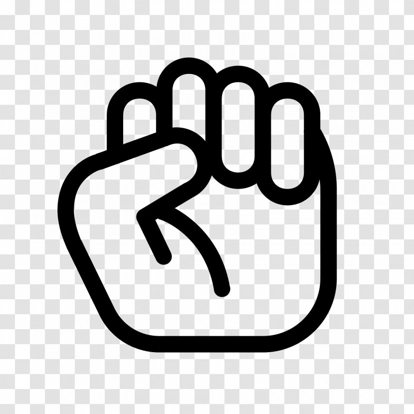 Raised Fist Symbol - Area Transparent PNG