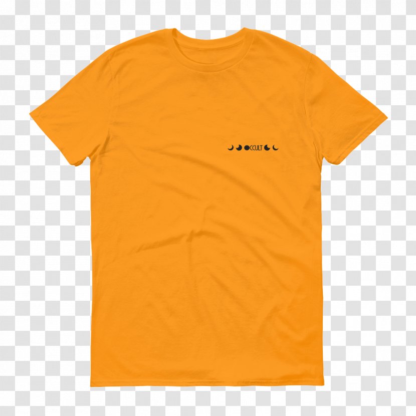 Long-sleeved T-shirt Clothing - Longsleeved Tshirt - Golden Logo Mockup Transparent PNG