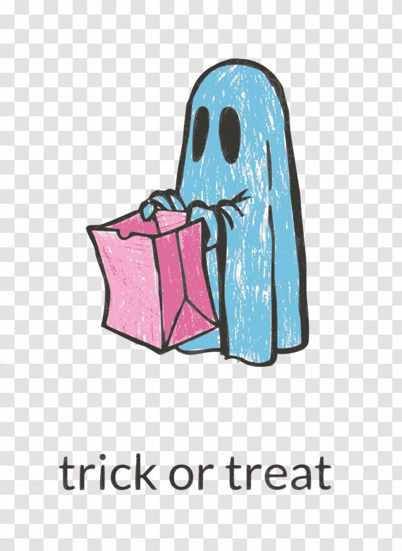 Drawing Ghost Halloween - Line Art - Trick Or Treat Transparent PNG