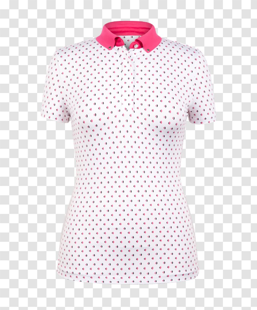 Sleeve Polka Dot Collar Neck Blouse - Clothing - Wisteria Watercolor Transparent PNG