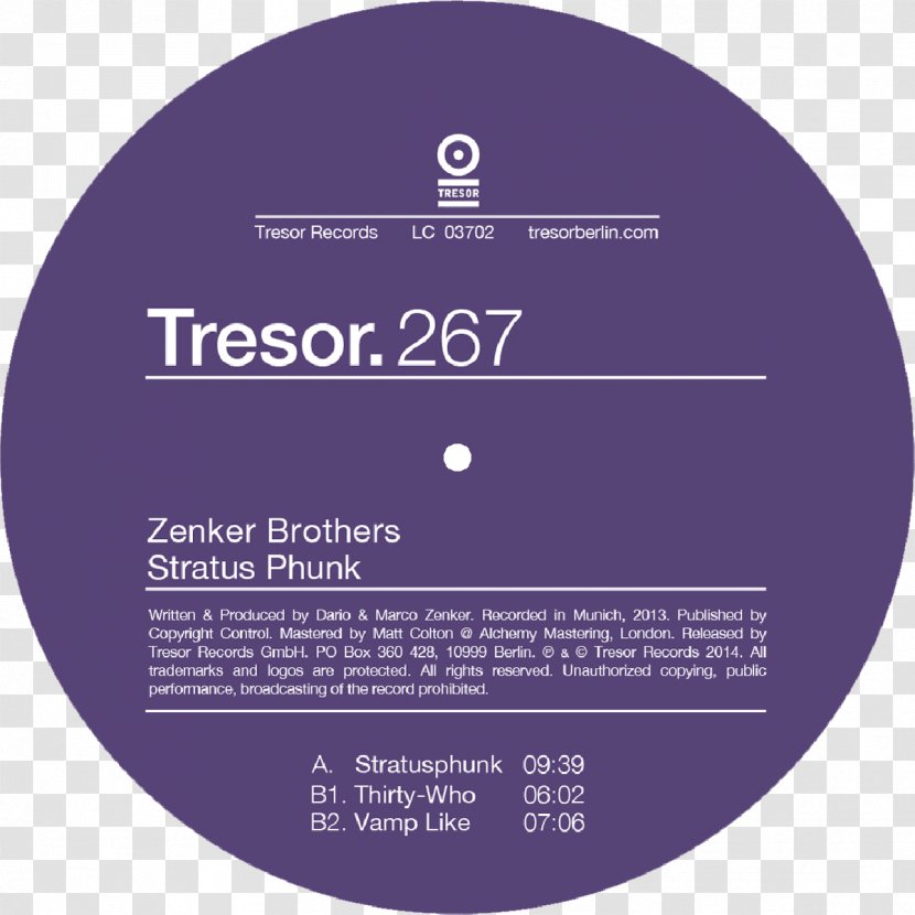 Phonograph Record Disc Jockey Tresor Like A Thief In The Night Album - Flower Transparent PNG
