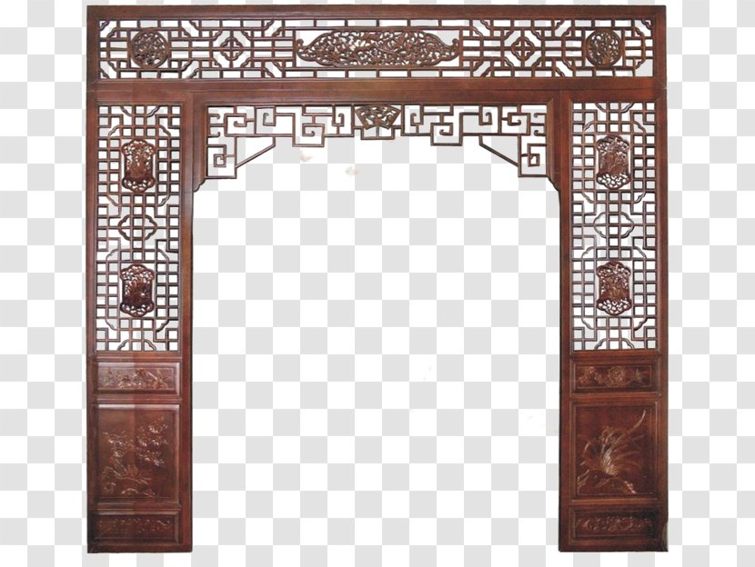 Dongyang Door - Flooring - Vintage Carved Wooden Doors Transparent PNG