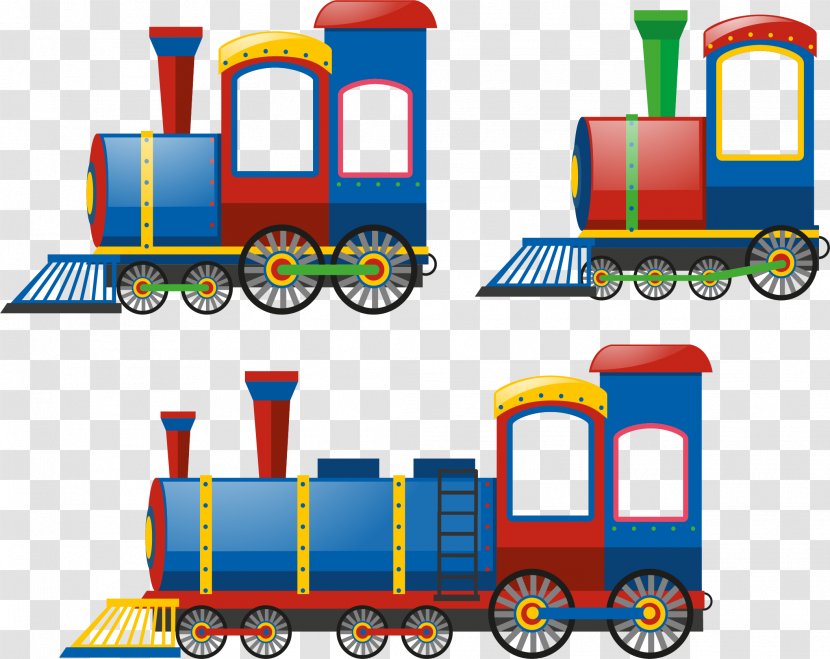 Train Rail Transport Bogie Clip Art - Locomotive - Blue Transparent PNG