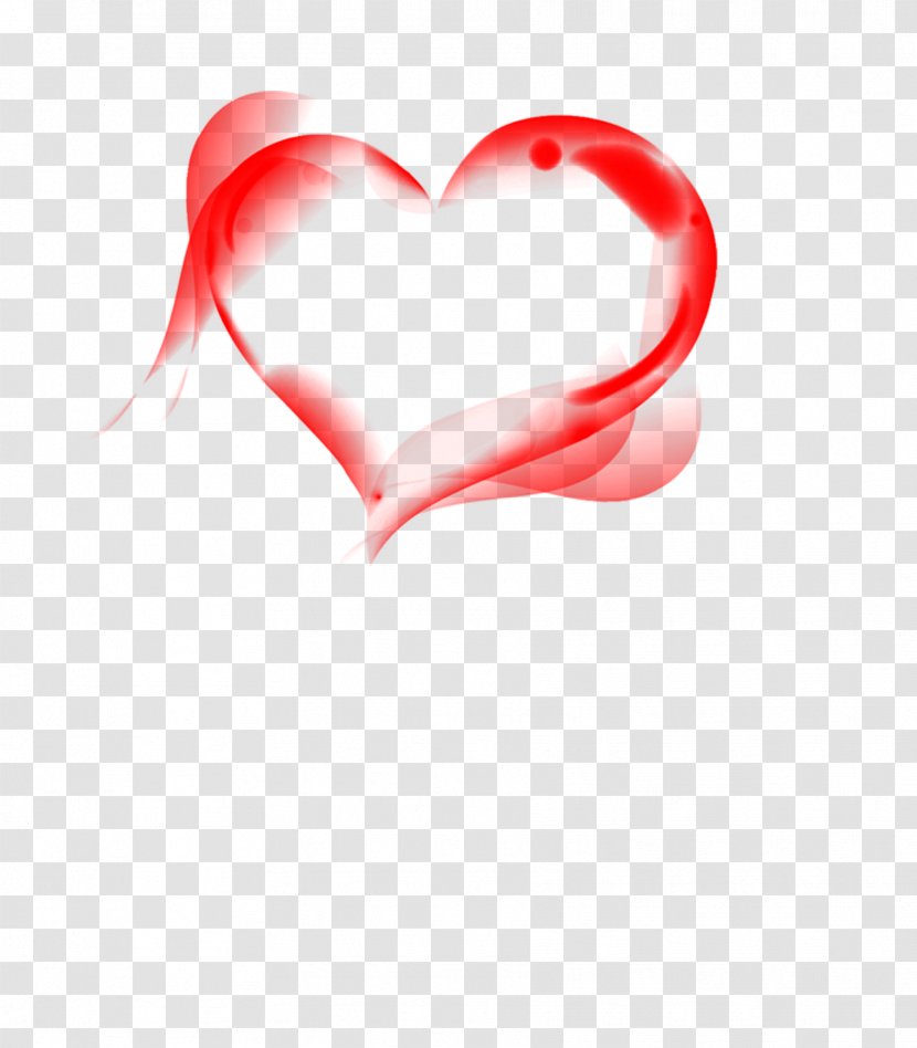 Red Heart Download - Pixel Transparent PNG