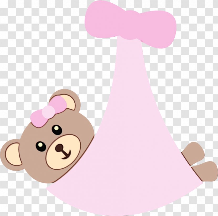 Baby Shower - Watercolor - Ear Smile Transparent PNG