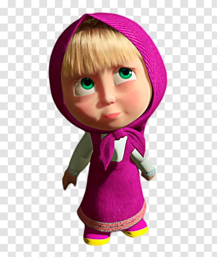 Masha And The Bear Animation Clip Art - Child Transparent PNG