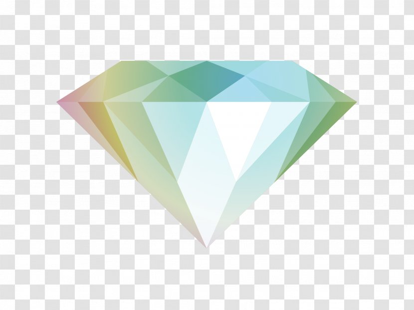 Green Triangle - Diamond Graphic Design Transparent PNG