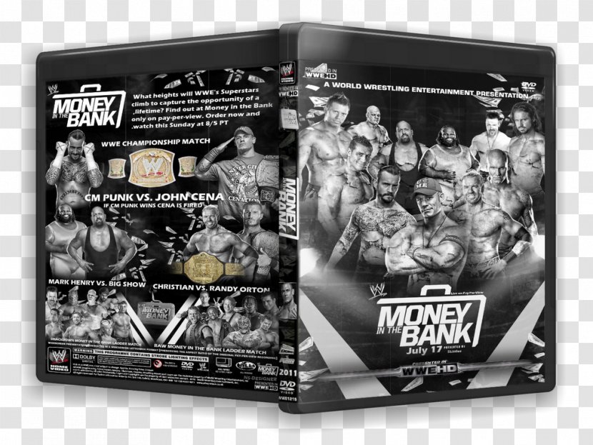Money In The Bank Ladder Match Poster White Transparent PNG