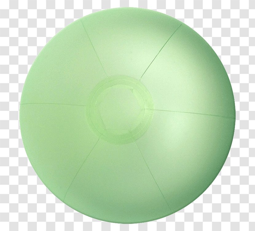Beach Ball Plastic Green Color - Beachballscom Transparent PNG