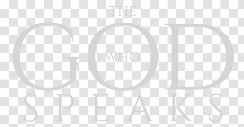Logo Brand White Font - Text - God Speaks Transparent PNG