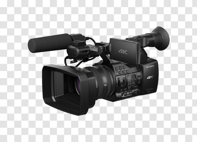Sony XDCAM PXW-Z100 4K Resolution Video Cameras PXW-Z150 - Xavc - Camera Transparent PNG