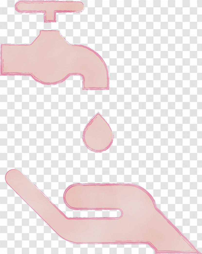 Pink Nose Finger Hand Material Property Transparent PNG