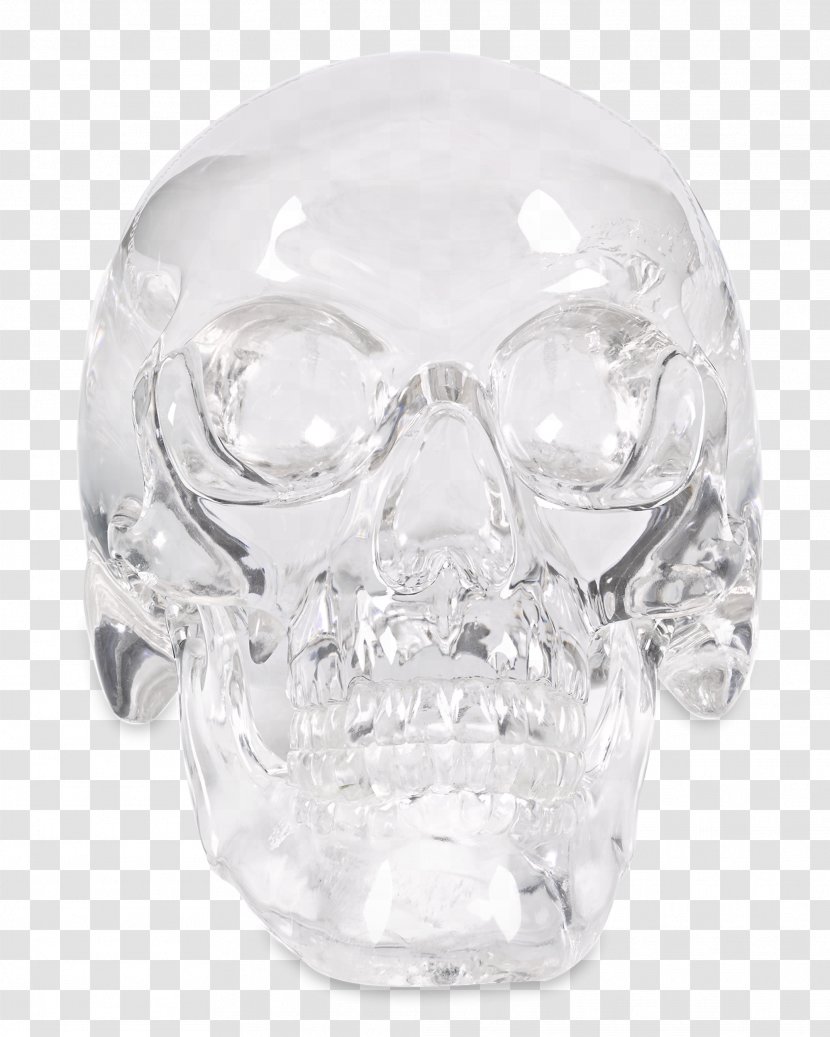 Crystal Skull Glass Quartz - Bone - Rock Transparent PNG