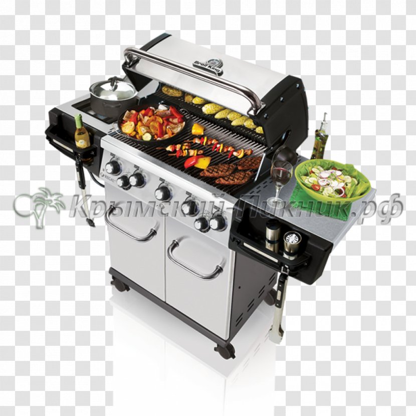 Barbecue Broil King Regal S590 Pro Grilling Cooking Rotisserie - Grill Transparent PNG