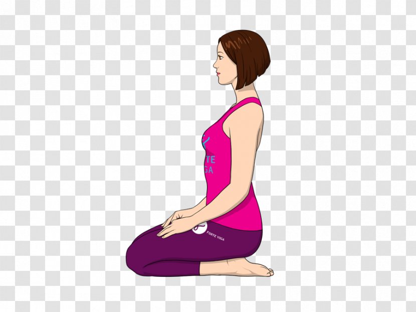 Bikram Yoga Vajrasana Asento - Heart - Poses Transparent PNG