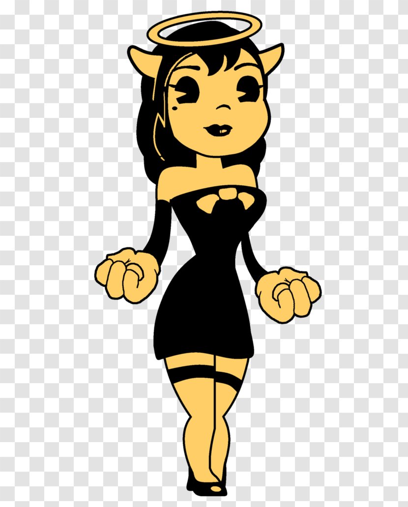 Bendy And The Ink Machine TheMeatly Games Video Game Player Character - Alice Transparent PNG