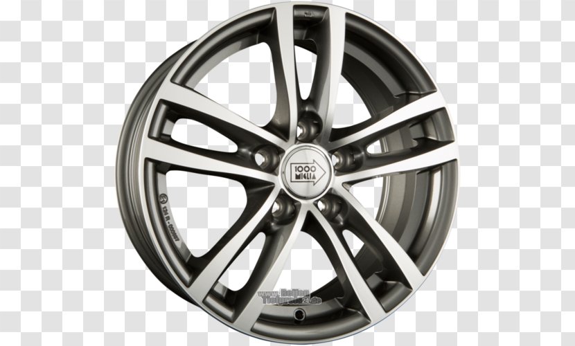 Car Rim ET Alloy Wheel Tire - %c3%8bt - Mille Miglia Transparent PNG
