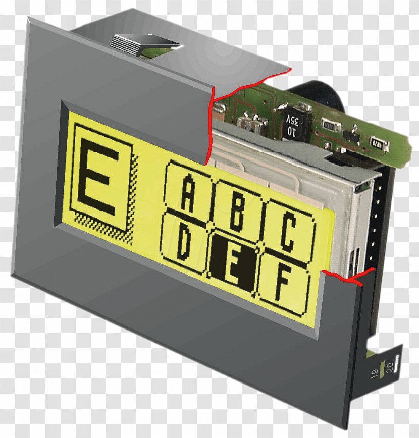 Liquid-crystal Display Lighting Measuring Instrument Dot-matrix - Electronics - SHOW Lights Transparent PNG