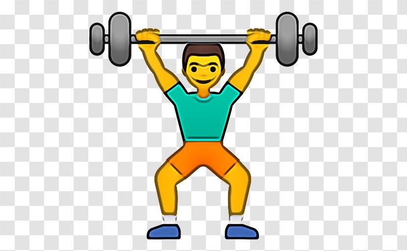 Emoticon - Barbell - Sports Equipment Physical Fitness Transparent PNG