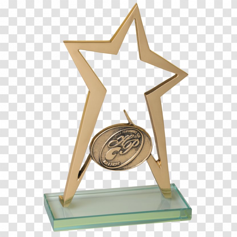 Trophy Bronze Award Engraving - Flower Transparent PNG