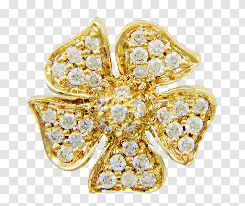Brooch Body Jewellery Diamond - Gemstone Transparent PNG