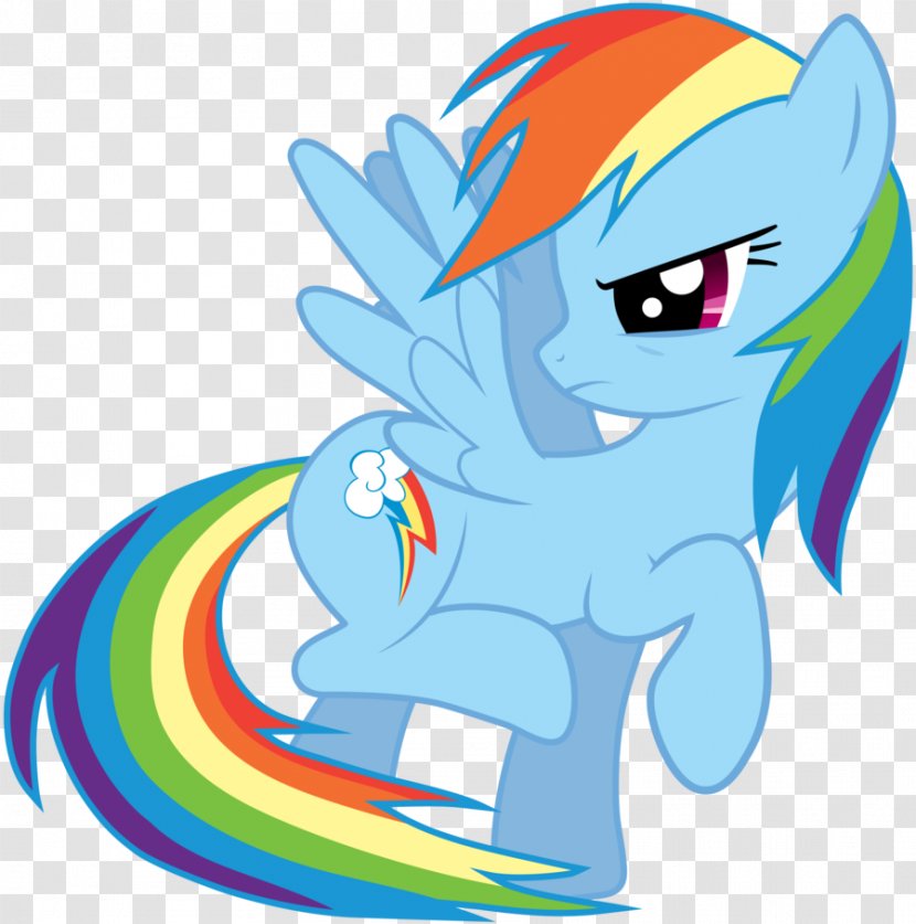 Rainbow Dash Pony Pinkie Pie Twilight Sparkle Applejack - Horse Transparent PNG