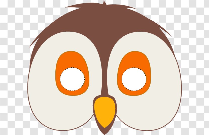 Big Bird - Crow Maske - Eye Orange Transparent PNG