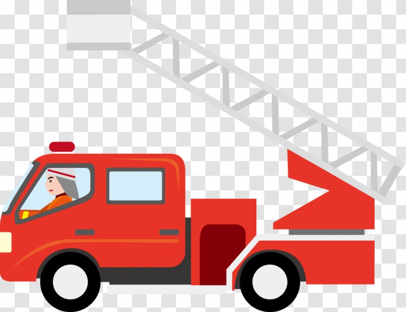 Fire Engine Firefighter Station Clip Art - Car - Trucks And Buses Transparent PNG