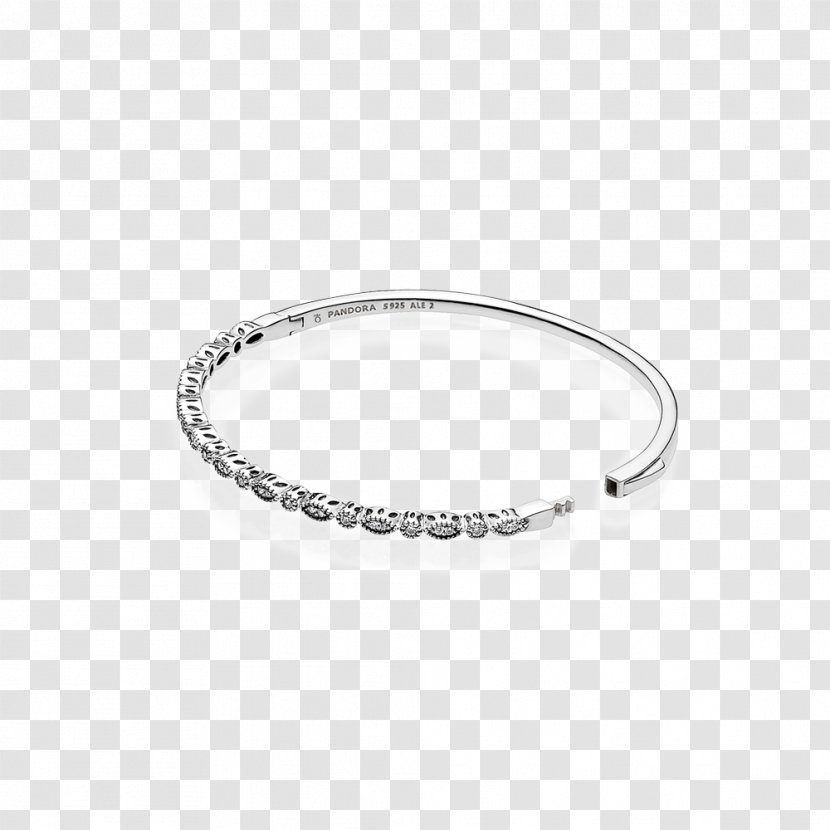 Bracelet Pandora Jewellery Cubic Zirconia Watch - Metal - Silver Necklace Transparent PNG