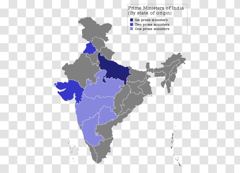 States And Territories Of India Vector Map Royalty-free Transparent PNG
