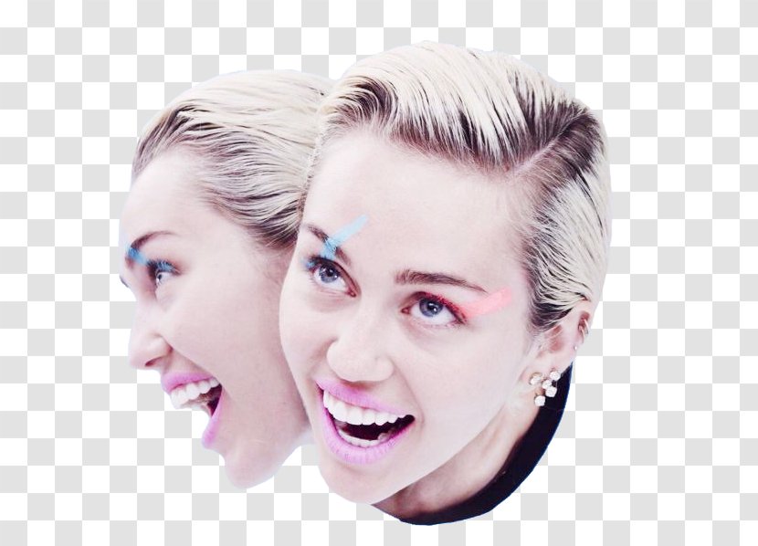 Miley Cyrus & Her Dead Petz Eyebrow Paper Hair Coloring - Heart Transparent PNG