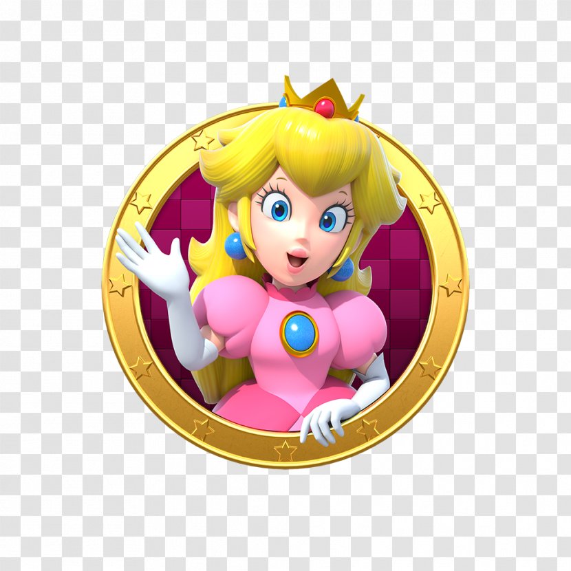 Mario Party Star Rush Princess Peach Rosalina Daisy - Toy Transparent PNG
