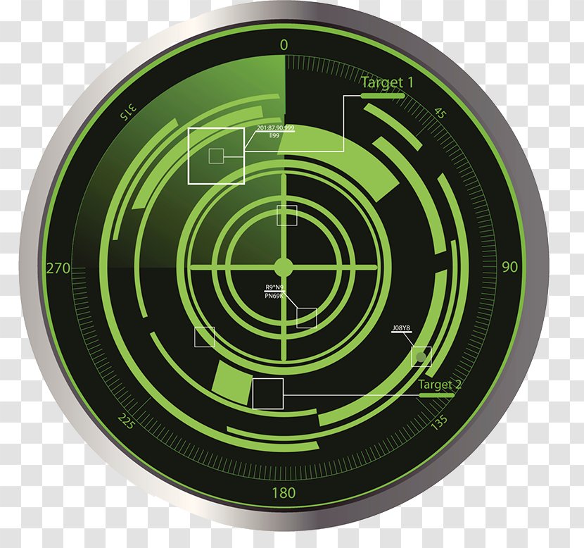 Radar Illustration - Radio Frequency - Military Transparent PNG