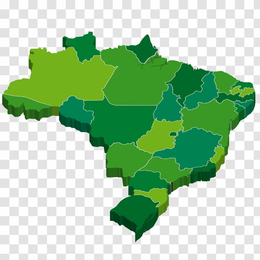 Brazil Photography Three-dimensional Space Illustration - World Map Transparent PNG