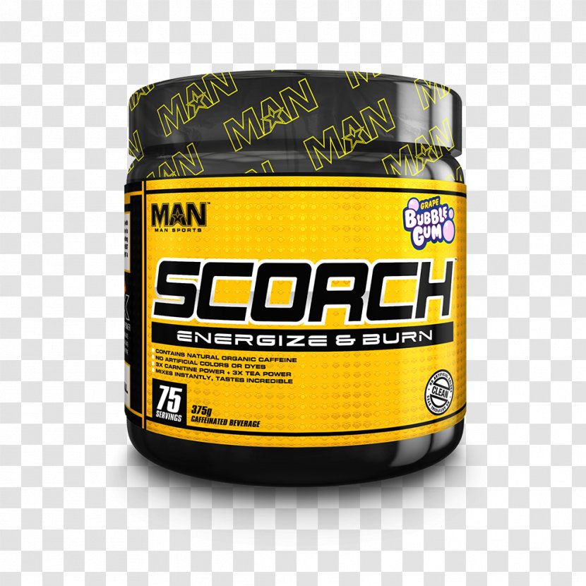 MAN Sports Scorch Powder Product Brand Serving Size Computer Hardware - Fat Man Transparent PNG