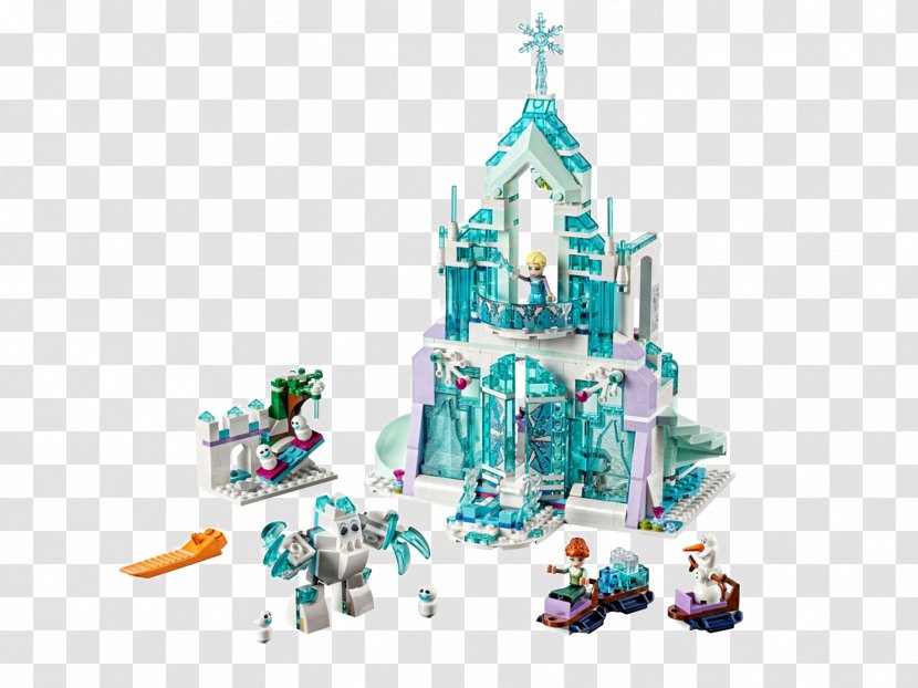 Elsa Anna LEGO Disney Princess Ice Palace - Lego Castle Transparent PNG