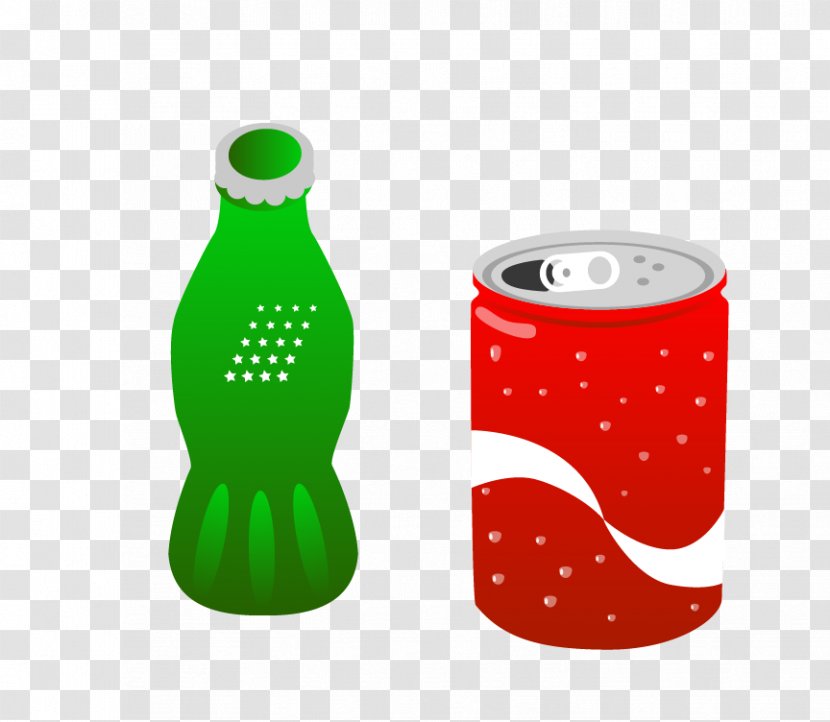 Soft Drink Coca-Cola Carbonated - Vector Drinks Transparent PNG