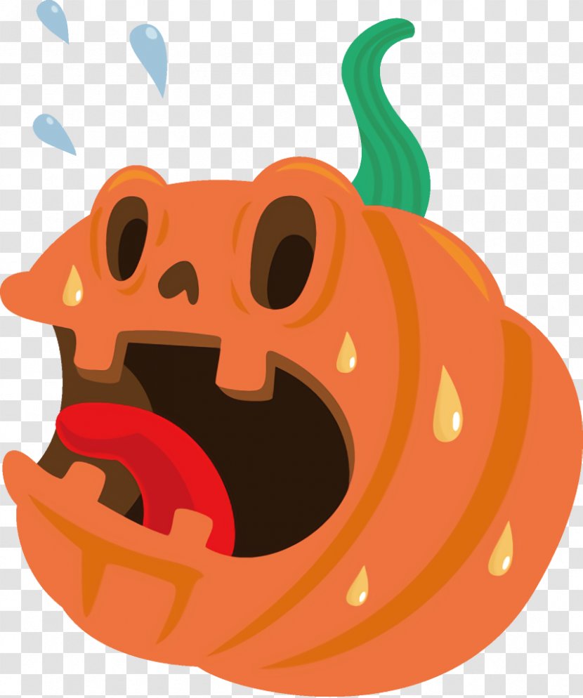 Jack-o-Lantern Halloween Pumpkin Carving - Nose - Vegetable Smile Transparent PNG