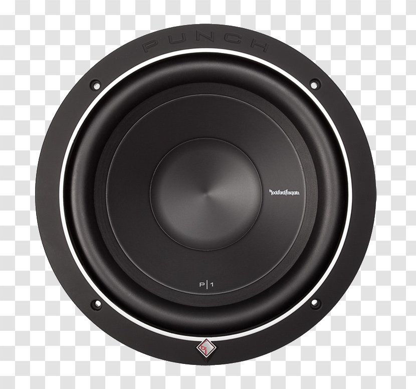 Subwoofer Computer Speakers Rockford Fosgate Punch P2D2-12 Loudspeaker - Audio Speaker Transparent PNG