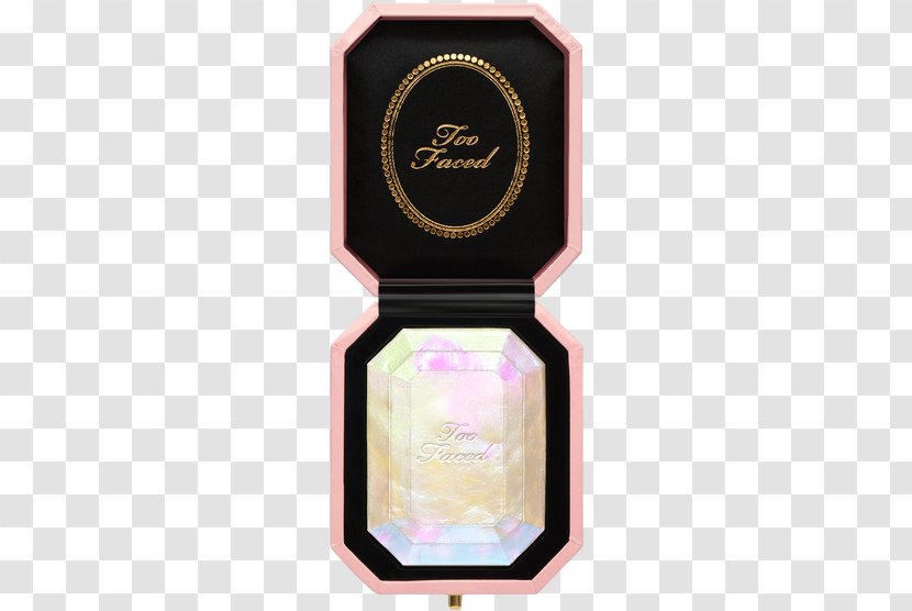 Highlighter Too Faced Chocolate Gold Eye Shadow Palette Cosmetics Bar Sweet Peach - Three-dimensional Diamond Lamp Transparent PNG
