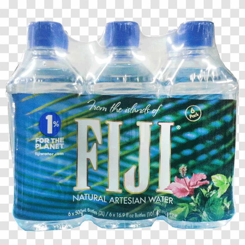 Bottled Water Fiji Artesian Aquifer - Distilled Transparent PNG
