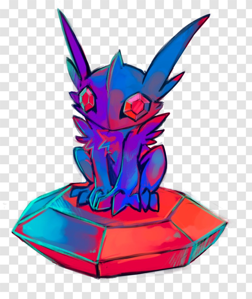 Pokémon Omega Ruby And Alpha Sapphire Sun Moon Sableye - Pokedex - Watercolor Crystal Transparent PNG