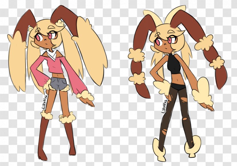 Lopunny Rabbit Buneary Pokémon Omega Ruby And Alpha Sapphire - Flower Transparent PNG
