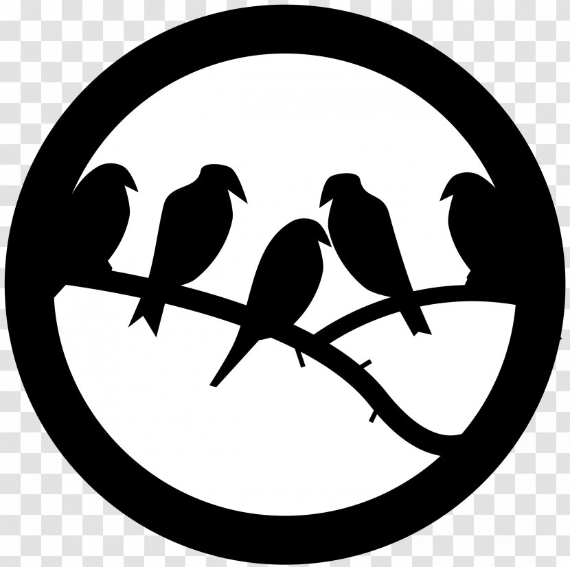 Bird Badge Clip Art - Logo Transparent PNG